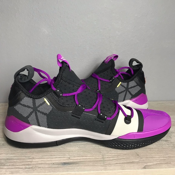 NWT Nike Kobe AD Vivid Purple & Black Size 12 - Picture 2 of 6